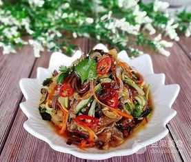 吃货福利 精品菜谱挑战赛 凉拌海蜇皮的美味秘籍